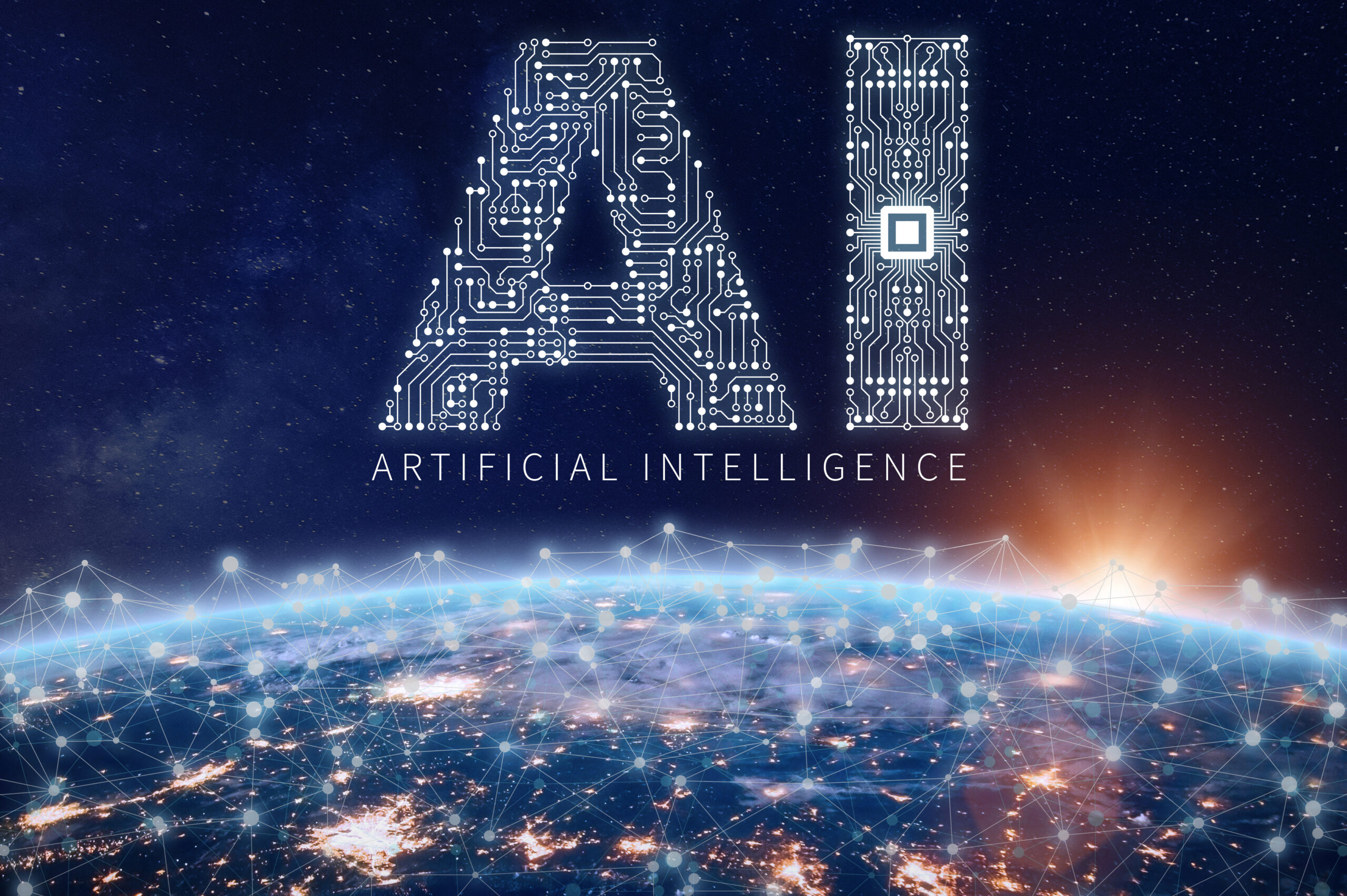 Artificial,Intelligence,Technology,Concept,With,Text,Ai,Made,Of,Electronic